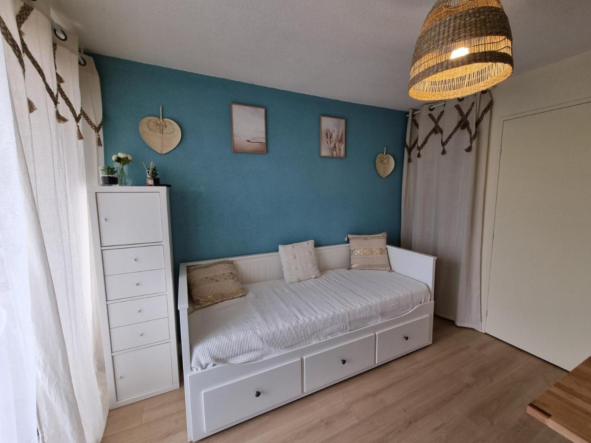 勒格罗-迪鲁瓦Studio Cabine Refait A Neuf A 3 Minutes A Pied De La Plage公寓 外观 照片